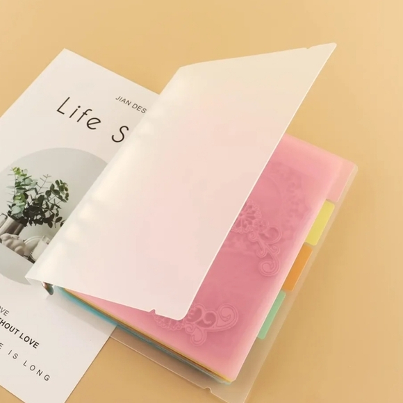 10-Pack Rubber Soft Magnetic Sheets w/6 Ring Binder for Scrapbook Dies, NWOT - Picture 2 of 8